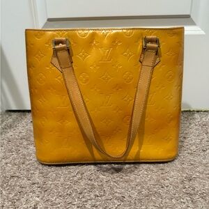 Louis Vuitton Yellow Tote Bag